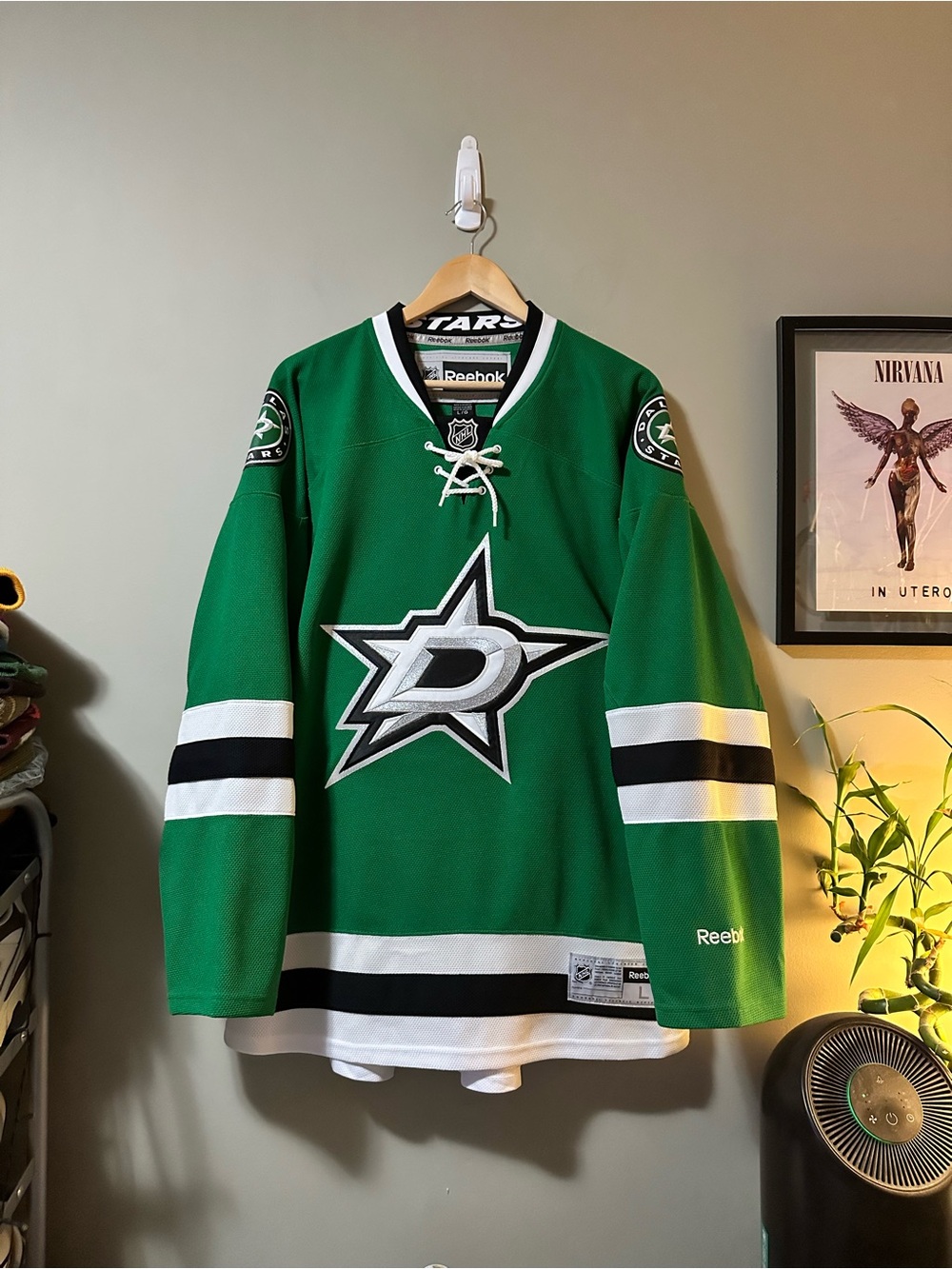 Reekbok Dallas Stars Hockey Jersey